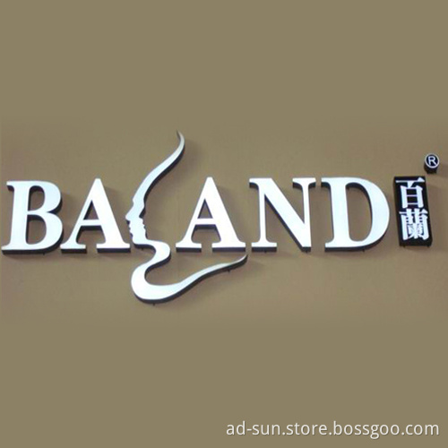 Steel/Aluminum Build up LED Shop Channel Sign Letters with Acrylic Face